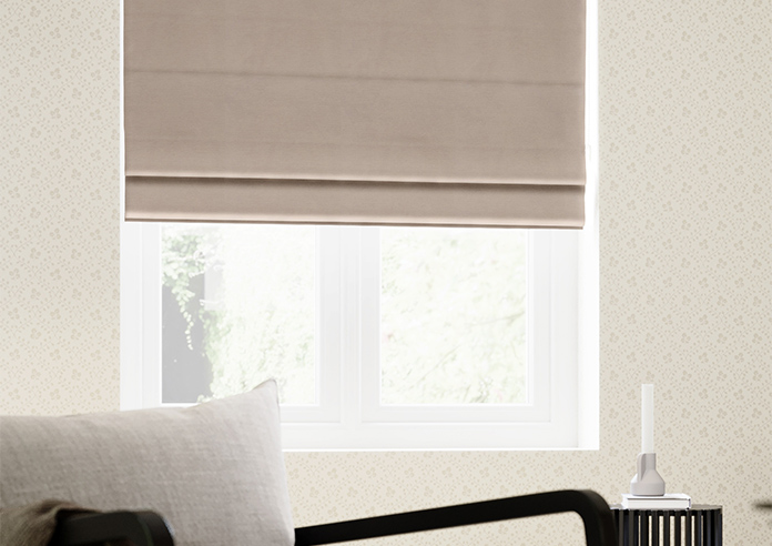 Eversley, Espresso Creme - Twist&Fit Roman Blind - Image 5